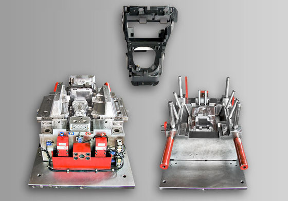comprar Molde automotriz certificado ISO 9001 2015 con puerta de punto de pin y sistema de expulsión de pin ejector online manufacture