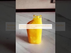 Molde de cigarrillo electrónico diseñado por Solidworks con diseño personalizable de pin ejector